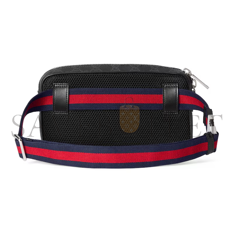 G*u*i gg black small belt bag 792094 (24*14*5.5cm)